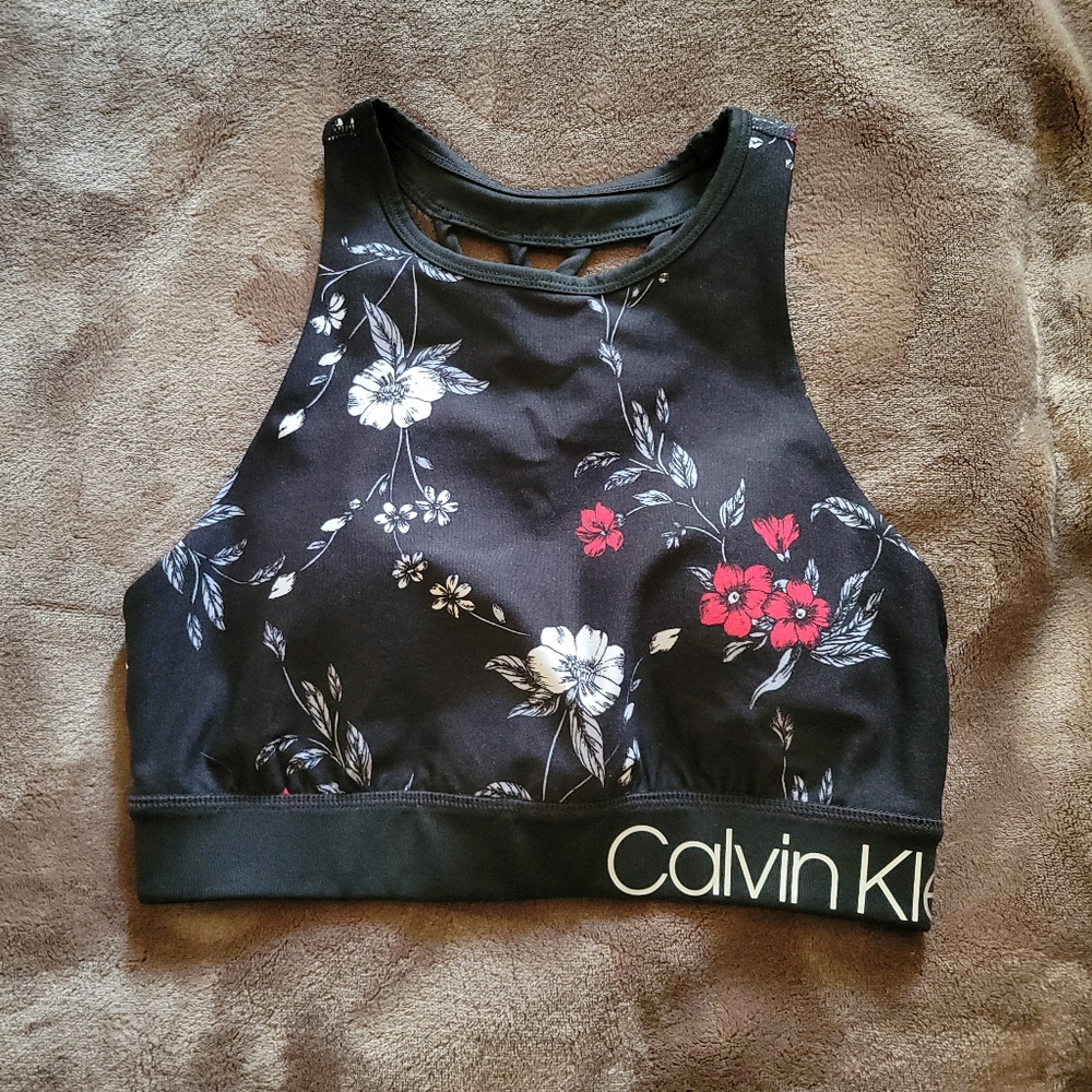 Calvin Klein Floral Crop top